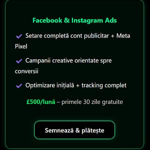 Facebook Ads – Setup & Management